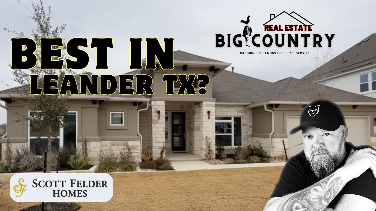 Is This the BEST New Construction in Leander TX? | Santa Rita Ranch Tour (Scott Felder Homes)