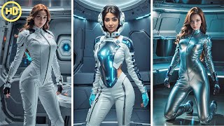 Beautiful Space Babes (AI Lookbook) 4K HD