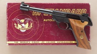 ถอดล้างปืน  High-standard Olympic model 104 cal .22 short
