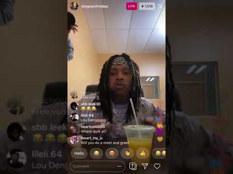 King Von IG Live!!! 2/2/2020