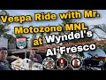 Vespa Ride with Mr. MotoZone MNL | Breakfast at Wyndell’s Al Fresco
