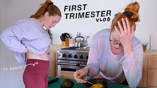 First Trimester Video Diary // morning sickness, my first ultrasound, & more