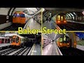 Baker street tube station  london underground