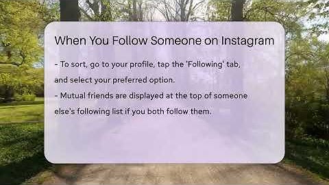 When You Follow Someone on Instagram - Everyday-Networking