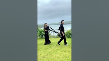 Behind The Scene😁 #sarfarazansari #bts #blooper #behindthescenes #couple #couplegoal