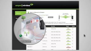 Amped Wireless Setup SR10000 Rev 1.1 High Power Wireless-N 600mW Range Extender