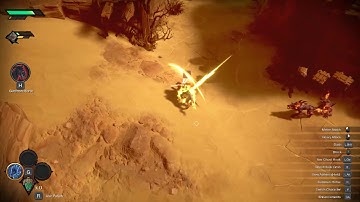 Darksiders Genesis Use Ghost Hook and Jump Get to Higher Ground