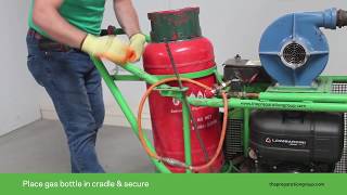 The Preparation Group – PPC Turbo Dryer How To Start... Operating / Starting Procedure.
