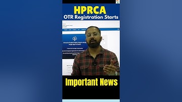HPRCA OTR Registration Starts | Important Points | HPRCA  #hpstudies #hptgt #hpallied #hpas #hpexams