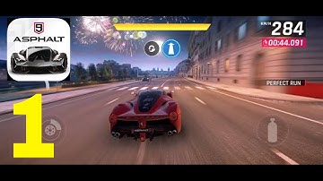 Asphalt 9: Legends - Gameplay Walkthrough Part 1 - Chapter 1 (iOS, Android)