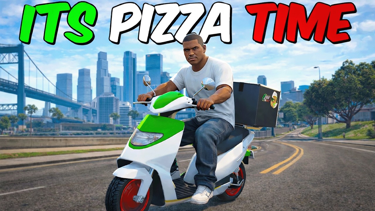 Pizza Delivery Challenge in Gta 5… and I Earned $98649! 😱