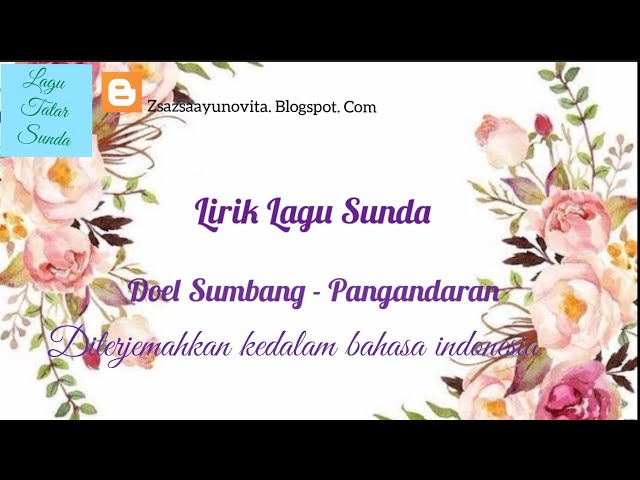 Doel Sumbang - Pangandaran II arti lirik / terjemah dalam bahasa indonesia class=