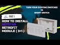 How to install netstar retrofit module  3 light 1 fan  part1