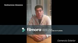 Tutorial de Destinaciones Aduaneras