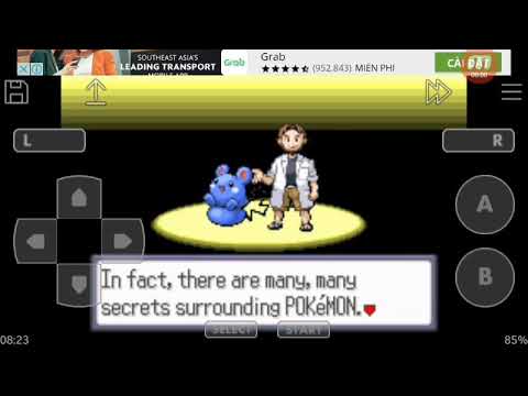 [Game pokemon Sapphire Version] tập 1 : hành trình trở thành nhà huấn luyện pokemon