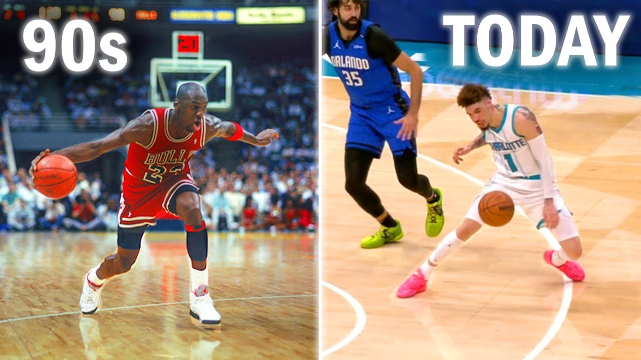 NBA Handles in the 90s vs. Today!
