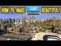 Which Mods can make Cities Skylines look Beautiful? (4K)