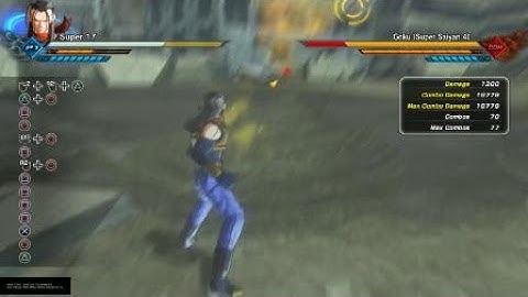 DBXV2 Super Adroid 17 NEW tech combo demonstration