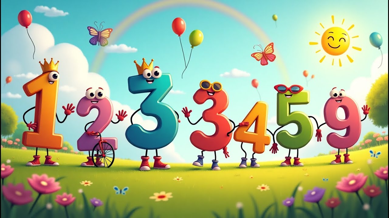 Numbers Rhyme Song for Kids | Learn to Count 1 to 10!