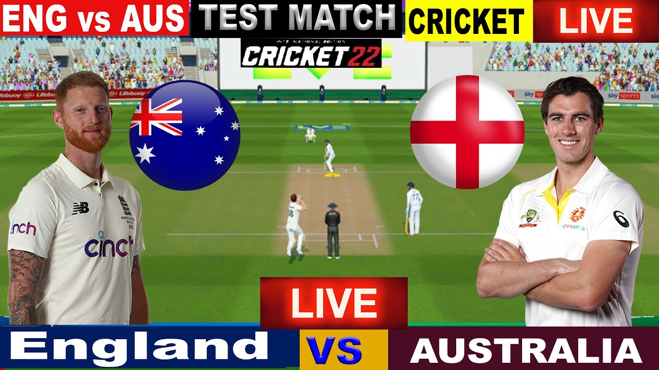 🔴live cricket match today - Live England vs Australia - The Ashes 2023 LIVE - Live Cricket 22