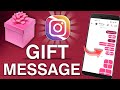 Instagram par Gift wala Message Kaise Bheje  |How to send gift  message in Instagram