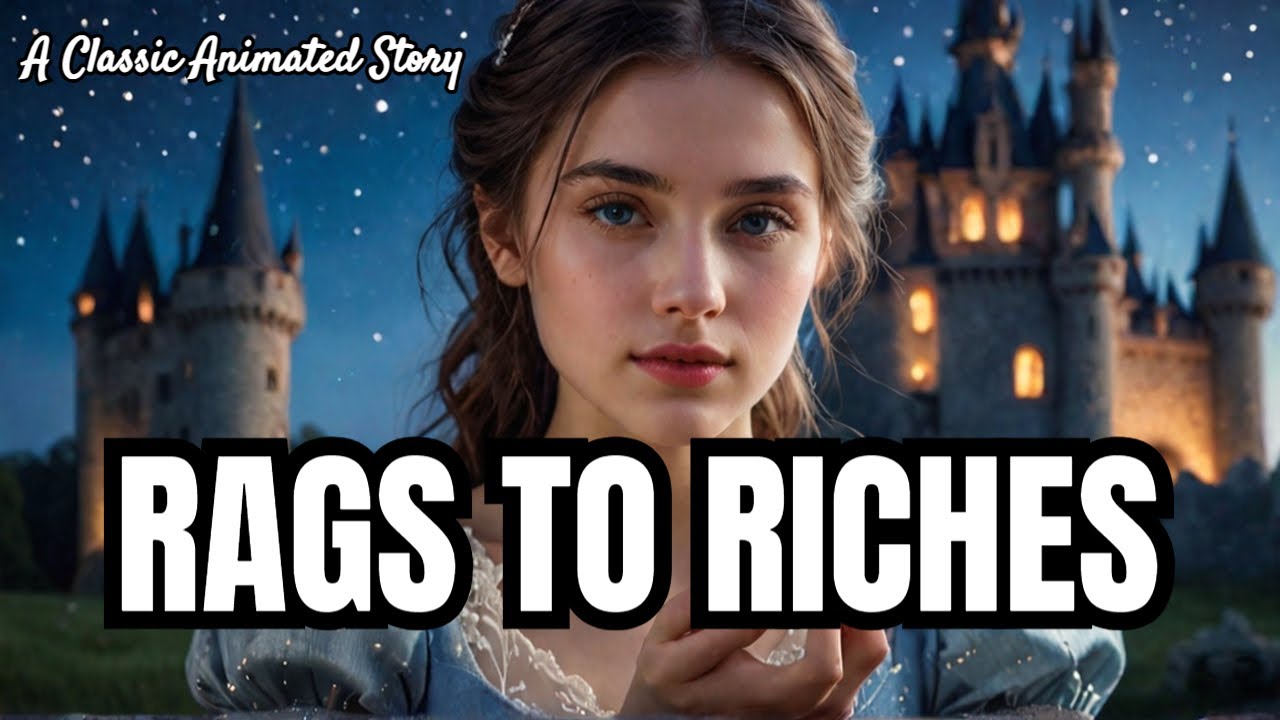 From RAGS To RICHES Cinderella Story Animated Story YouTube