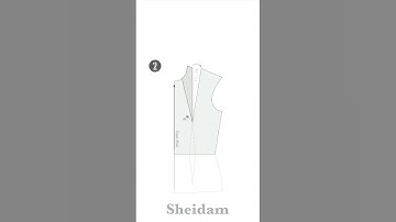 Pattern Making Tips - How to turn your bust dart into a crinkle - basics - garment construction