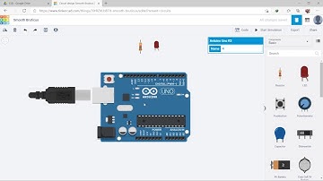 Cách làm việc với tinkercad và lập trình mô phỏng điều khiển đèn nhấp nháy với Arduino.