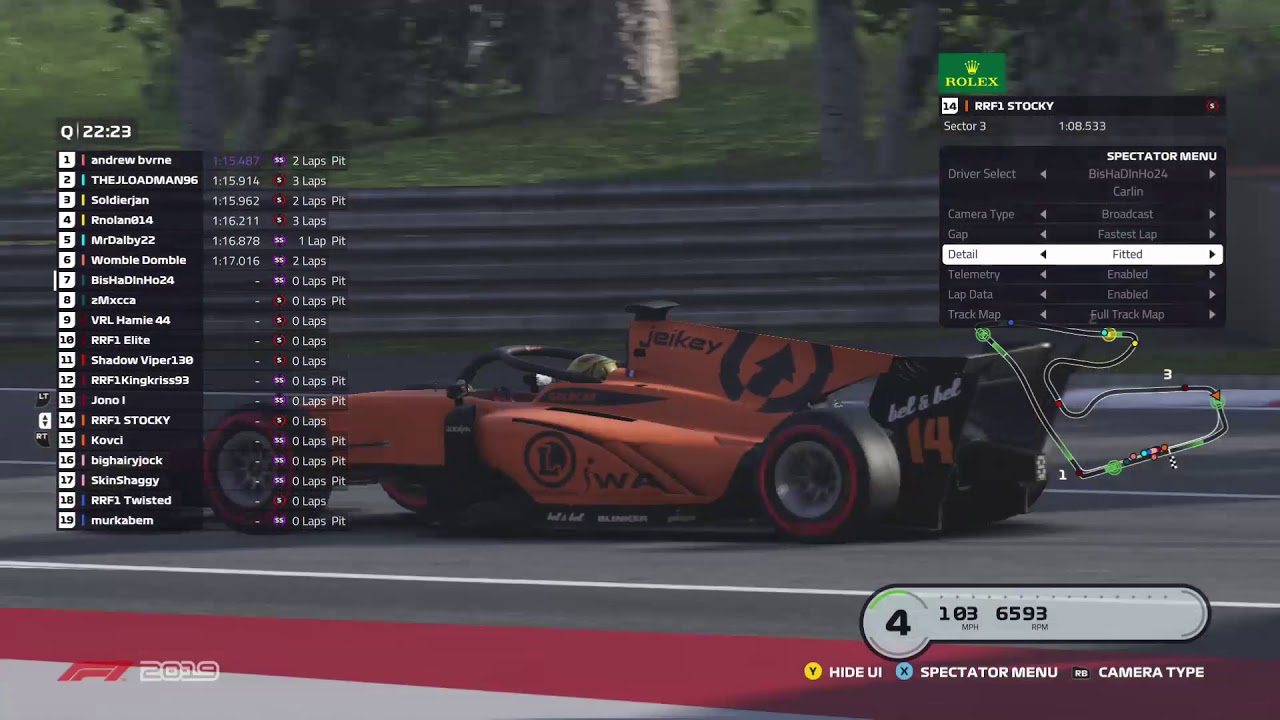 RRF1 F2 LEAGUE ROUND 6 AUSTRIA: SHEER CARNAGE!!