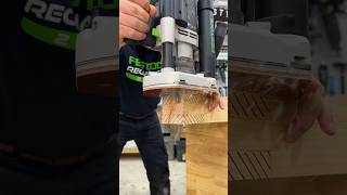 Cutting Tenons With The Festool Of 2200 With The Extended Base #Woodworking #Tools #Maker