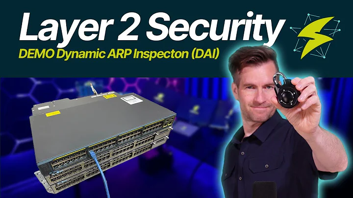 CCNA LANs 11-9: DEMO: Dynamic ARP Inspection (DAI)