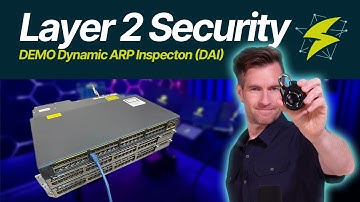 CCNA LANs 11-9: DEMO: Dynamic ARP Inspection (DAI)