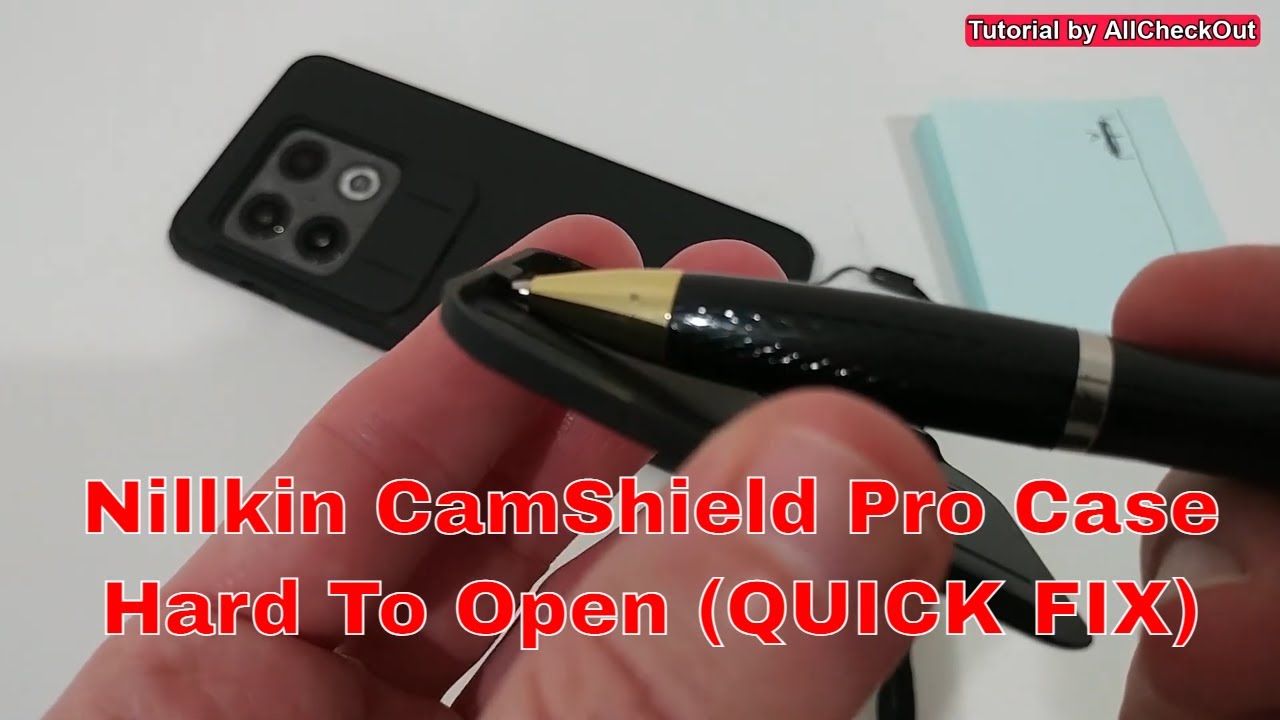 Nillkin CamShield Pro Case (Case With Slide Camera Cover) Hard To Open ...
