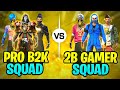 Born2KIll(B2K) VS 2B Gamer Team Clash Squad ||Who Won😲-Garena Freefire