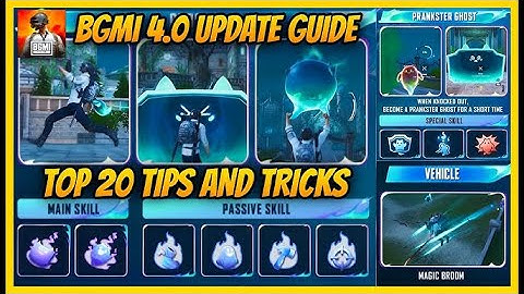 Everything About BGMI 4.0 Update👻Top 20 Things/Tips You MUST Know | Spooky Soiree Event GUIDE
