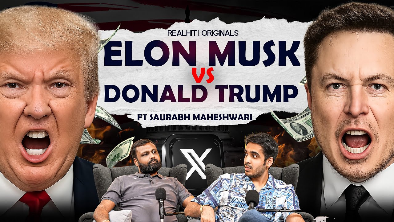 Donald Trump VS Elon Musk😱Reality of Ukraine-Russia Rivalry & more ft. GyanJaraHatke | Realhit