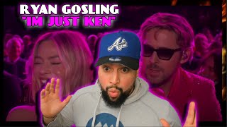 FIRST TIME WATCHING | Ryan Gosling, Mark Ronson, Slash & The Kens - I'm Just Ken | HE NAILED IT