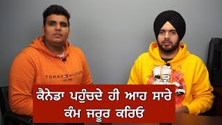 Things Must do after landing in Canada  | Prabh Jossan