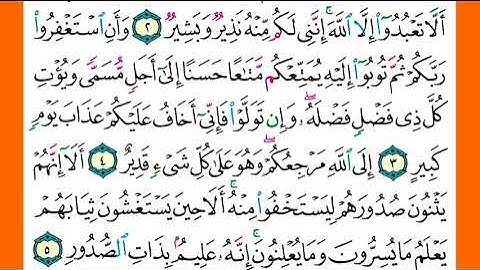 سورة هود كاملة الشيخ ياسر الدوسري برواية حفص عن عاصم