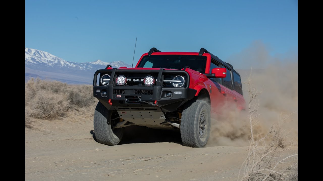 Trail testing the ARB-equipped Ford Bronco