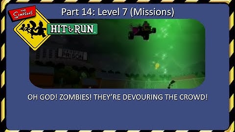 Xin Plays: Simpsons Hit And Run (PS2) Part 14: Level 7 (Missions)
