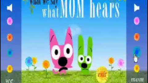 (REUPLOAD^2) Hoops and Yoyo-What You Say Vs. What Mom Hears