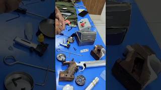 servicing Steyr Air pistol EVO 10 E .#airpistols #10meter #olympics #gunsmithing#steyr