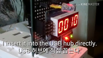 Arduino, temperature controller of ATtiny85 by Sanjeok