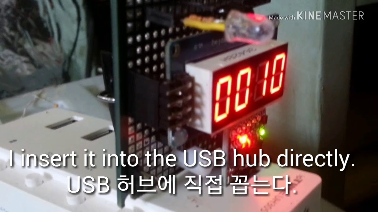 Arduino, temperature controller of ATtiny85 by Sanjeok