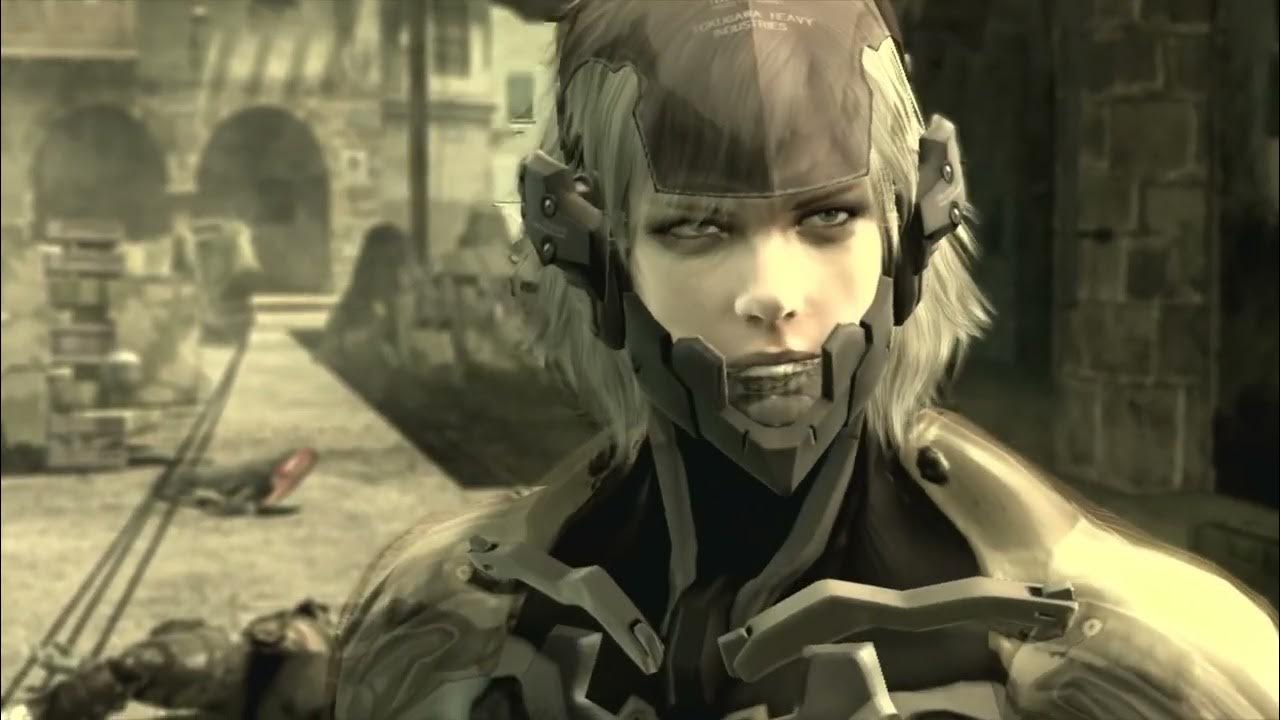 MGS4 052 Raiden vs Vamp YouTube