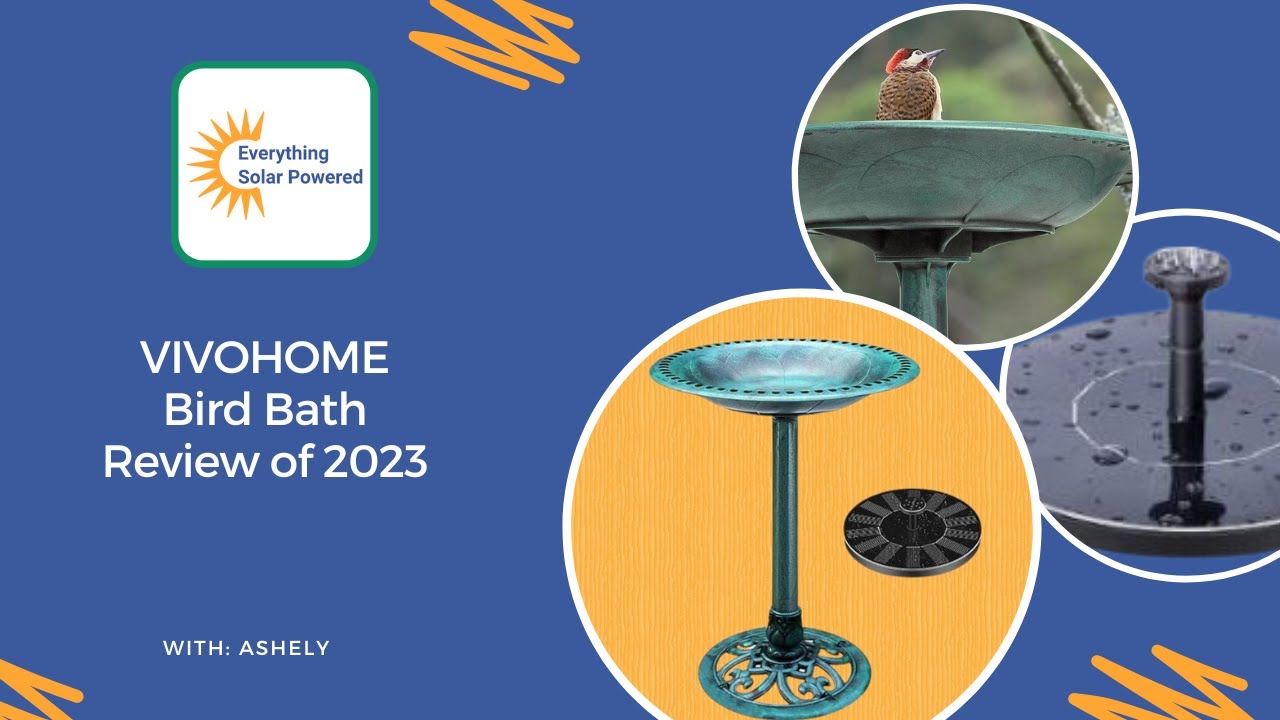 VivoHome Bird Bath Review 2023