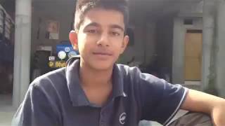 It's real voice of jass manak when he was 14 years old..