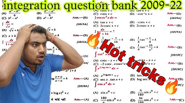 30 question यहां से पुछा जाएगा//integration question bank 2009-22//all objectives question solve//