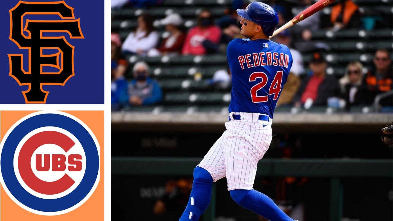 San Francisco Giants vs Chicago Cubs Highlights Mar 26 MLB Spring